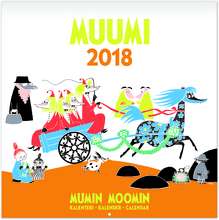 Moomin Wall Calendar 30 x 30 cm