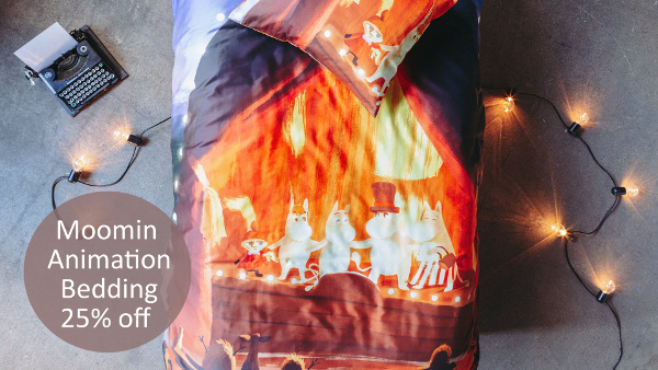 Moomin Animation Bed Sets 25% off