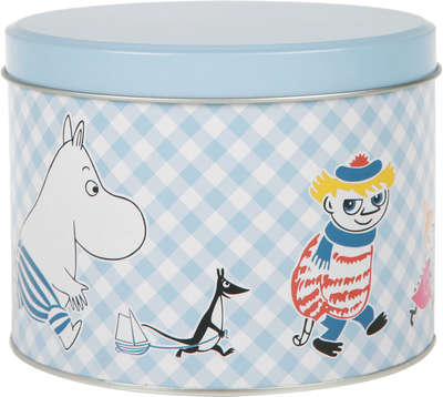 Moomin Tin Box Blue