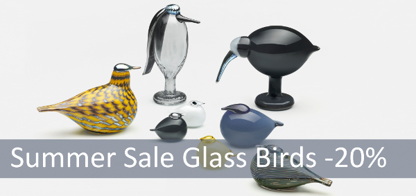 Glass Art Birds by Toikka