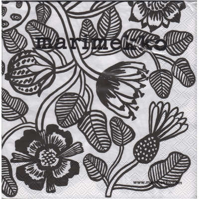 Marimekko Napkins Tiara 25 x 25 cm, 20 pcs Karto