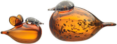 Birds by Toikka Mother and Baby Iittala 2 Birds