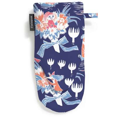 Moomin Oven Mitt Magic Moomin Dark Blue 15 x 30 cm
