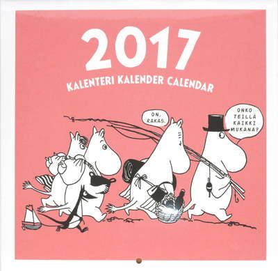 Moomin Mini Wall Calendar 2017 20 x 20 cm Putinki