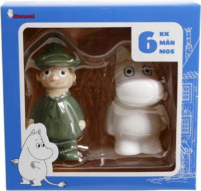Moomin Bathtub Play Set Snufkin and Moomintroll