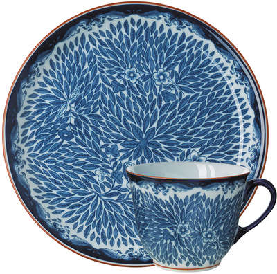 Ostindia Floris Mug 0.4 L and Plate 20 cm