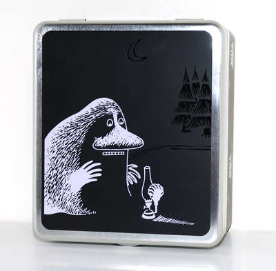 Moomin Tin Can for Tea Bags Groke Martinex