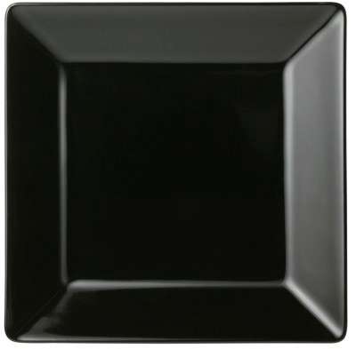 Arabia Nero Dish Black 20 x 20 cm