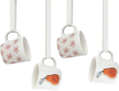 Arabia Kimara 4 Mini Mugs Winter 2014 