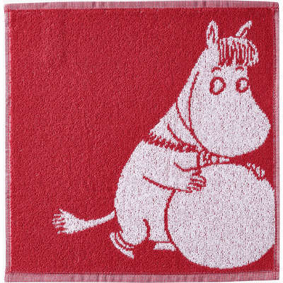 Moomin Face Towel in Gift Box Snowball Snorkmaiden 30 x 30 cm Finlayson