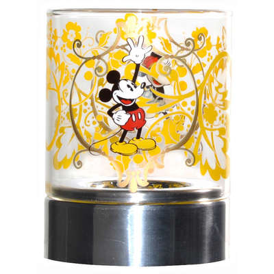 Disney Tea Light Holder Mickey Gold