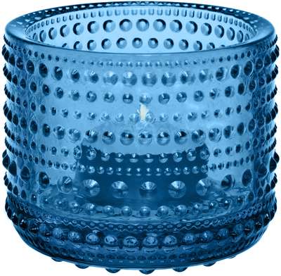 Toikka Kastehelmi Tealight Candle Holder 64 mm Turquoise Iittala