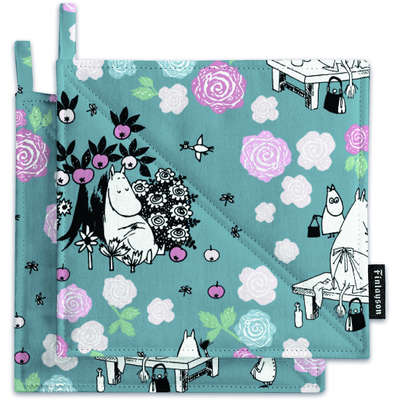 Moomin Pot Holders Moominmamma Dream 2 pcs 22 x 22 cm Finlayson