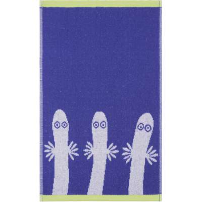 Moomin Hand Towel Hattifatteners Blue 30 x 50 cm Finlayson