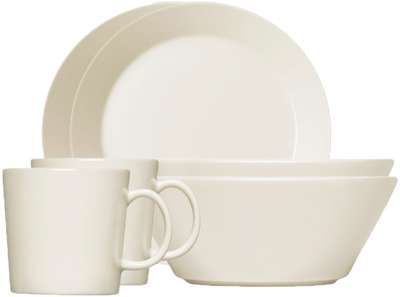 Teema Breakfast Set Gift Box 6 pcs (2 Mugs, 2 Bowls, 2 Plates)