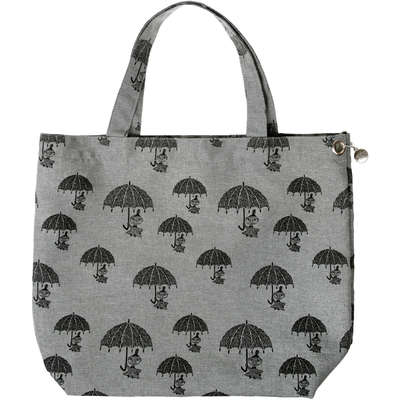 Moomin Shopping Bag Nana Pepper Grey