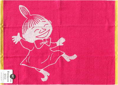 Moomin Terry Towel Little My Pink 50 x 70 cm Finlayson