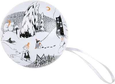 Moomin Polar Bear Big Tin Bauble