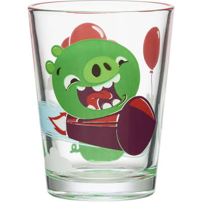 Angry Bird Glass Tumbler  Piggies 0.22 L Arabia