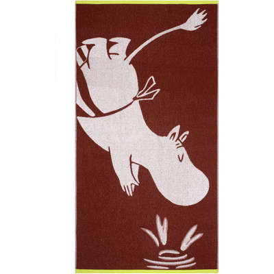 Moomin Bath Towel Moominmamma Diving 70 x 140 cm Finlayson
