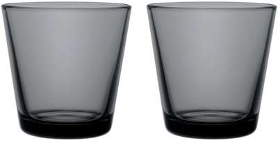 Kartio Dark Grey 2 pcs 0.21 L Iittala