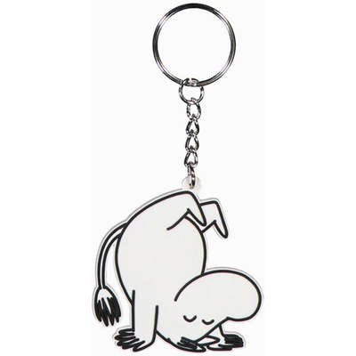Moomin Keyring Soft Moomintroll