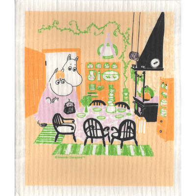 Moomin Dishcloth Kitchen 17 x 20 cm
