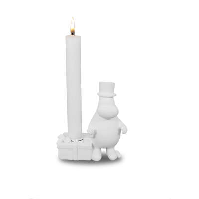 Moomin Ceramic Figure Candle Holder Moominpappa Mitt and Ditt