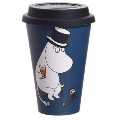 Moomin Take Away Mug Moominpappa Relaxing