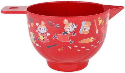 Moomin Little My Red Melamine Baking Mixing Bowl S 1 L