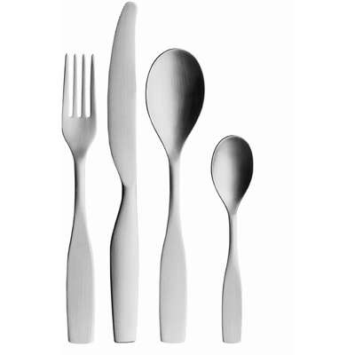 Citterio 98 Cutlery Set Matte Brushed Stainless Steel 16 pcs