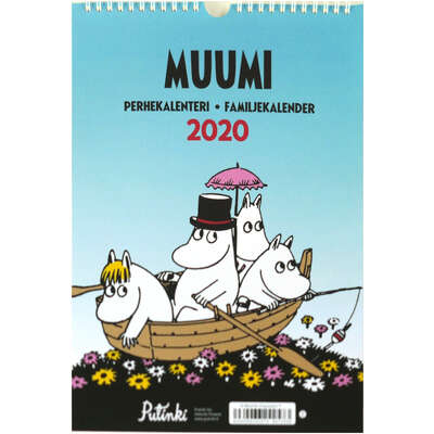 Moomin 2020 Family Calendar Putinki 23 x 34 cm