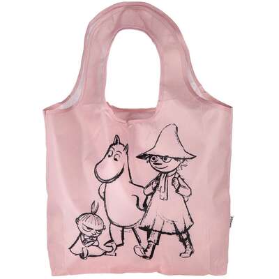 Moomin Kampsu Shopping Bag Sketch