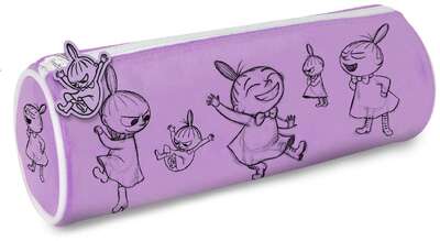Moomin Pencilcase Tube Little My Sketches Violet