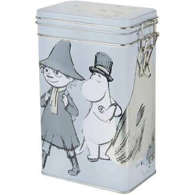 Moomin Coffee Tea Tin Box  Moominvalley Sketch
