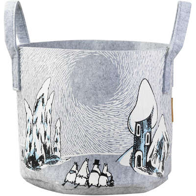 Moomin Storage Basket 30 L Snowy Valley