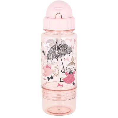 Moomin Little My Bows Drinking Bottle Pink 0.45 L Martinex
