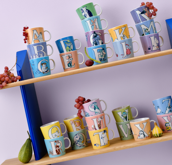 Moomin ABC Mugs Complete Collection