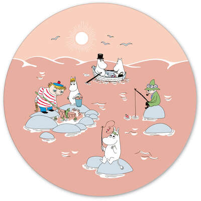Moomin  Fishing Pot Coaster Summer 2022 21 cm