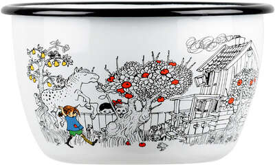 Pippi Longstocking Enamel Bowl 2 L The Way Home