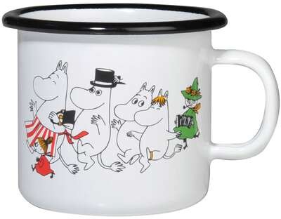 Moomin Enamel Mug Colors Moomin Valley 0.25 L