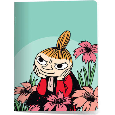 Moomin Small Notebook 9 x 12 cm Little My and Flower