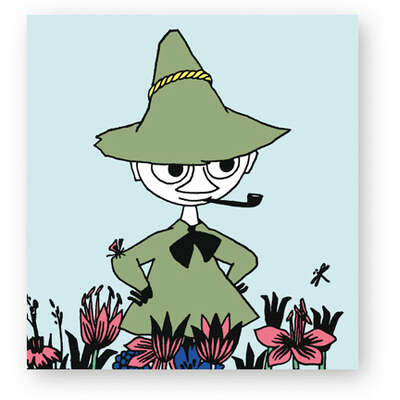 Moomin Folded Mini Card Snufkin