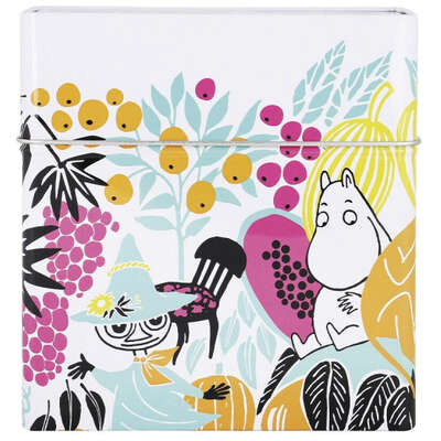 Moomin Papaya Filter Bags Tin Box