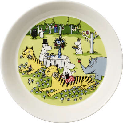 Moomin Seasonal Plate Summer 2023 Garden Party