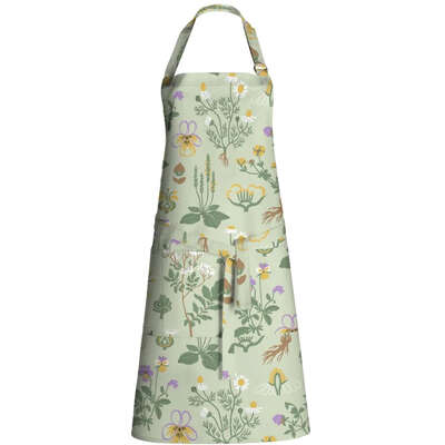 Finlayson Herbs Rohdot Apron Green 70 x 85 cm