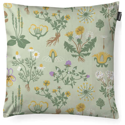 Finlayson Cushion Cover Decorative Pillowcase Herbs Rohdot Green 48 x 48 cm