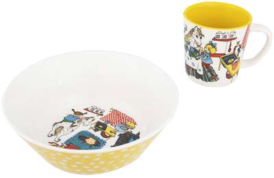 Pippi Longstocking Children Tableware Set Pippi