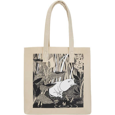 Moomin Felt Tote Bag The Pond r-pet 40 x 40 cm