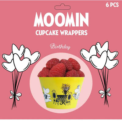 Moomin Cupcake Wrappers Moomintroll and Snorkmaiden